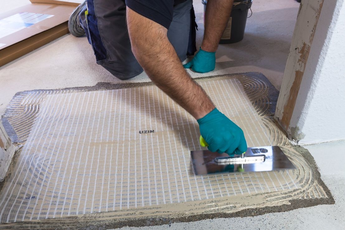 gaas matten - scheur dekvloer repareren en overbruggen